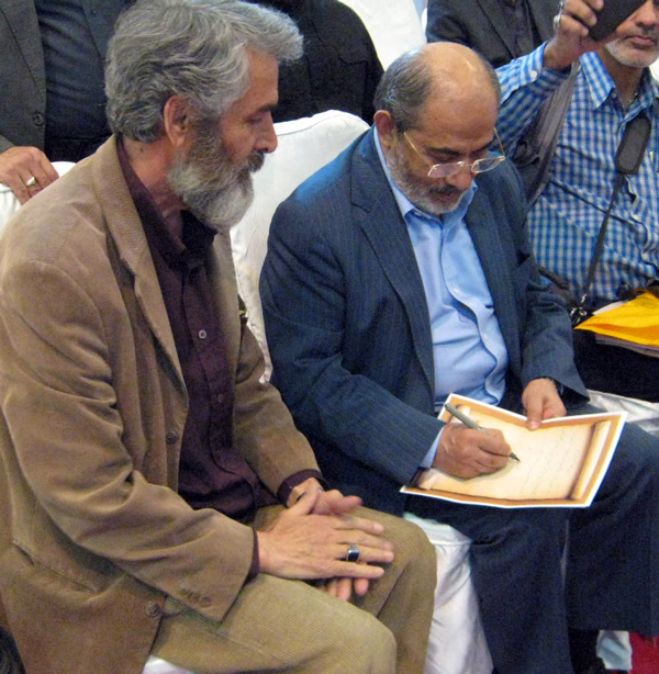 علی اکبر کهن و محسن رفیق دوست 